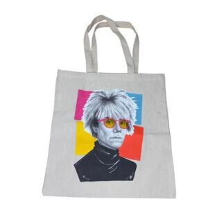 Astek x Terry Crews‎ Andy Warhol Collaboration Promotional Tote Canvas Bag Artsy